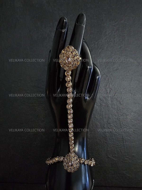 Simi Antique Gold Hand Harness