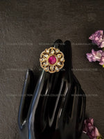 Load image into Gallery viewer, Gold Kundan AD Rings
