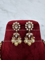 Load image into Gallery viewer, Shanaya Gold Plated Kundan Necklace Set
