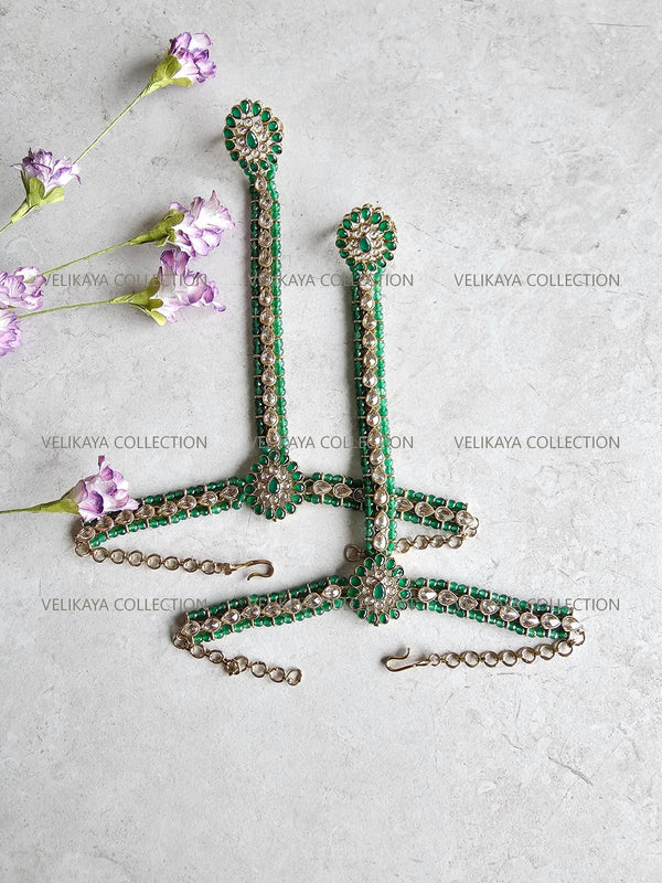 Neelam Green Hand Harness