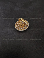 Load image into Gallery viewer, Round Pearl Kundan Ring
