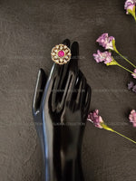 Load image into Gallery viewer, Gold Kundan AD Rings

