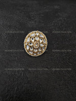 Load image into Gallery viewer, Round Pearl Kundan Ring
