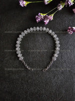 Load image into Gallery viewer, Bridal Hair Jewelry Silver CZ Diamond Headband
