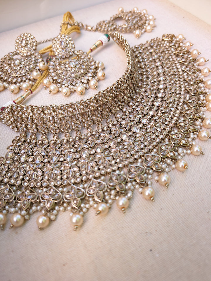 Champagne Bridal Necklace