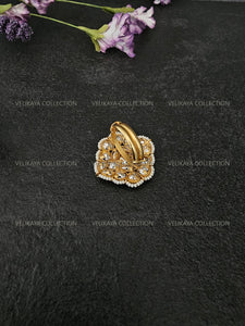 Firdaus Gold Kundan Ring