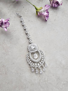 Sophia CZ Diamond Tikka Hair Jewelry