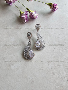 Statement Diana CZ Earrings