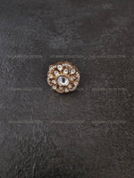 Load image into Gallery viewer, Gold Kundan AD Rings
