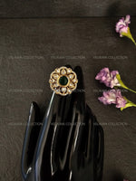 Load image into Gallery viewer, Gold Kundan AD Rings
