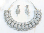 Load image into Gallery viewer, Party wear CZ Necklace &amp; Earrings
