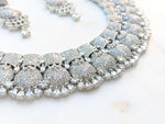 Load image into Gallery viewer, Party wear CZ Necklace &amp; Earrings
