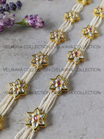 Load image into Gallery viewer, Anya Premium Kundan Meenakari Headband Sheeshphool
