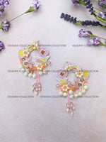 Load image into Gallery viewer, Beaded Flower Earrings
