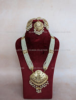 Load image into Gallery viewer, Punjabi Long Necklace Earrings Tikka
