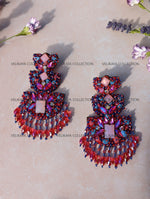 Load image into Gallery viewer, Crystal Chandelier Earrings
