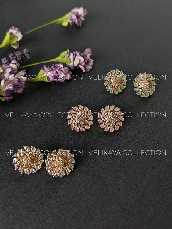 Priya Party Wear American Diamond Studs