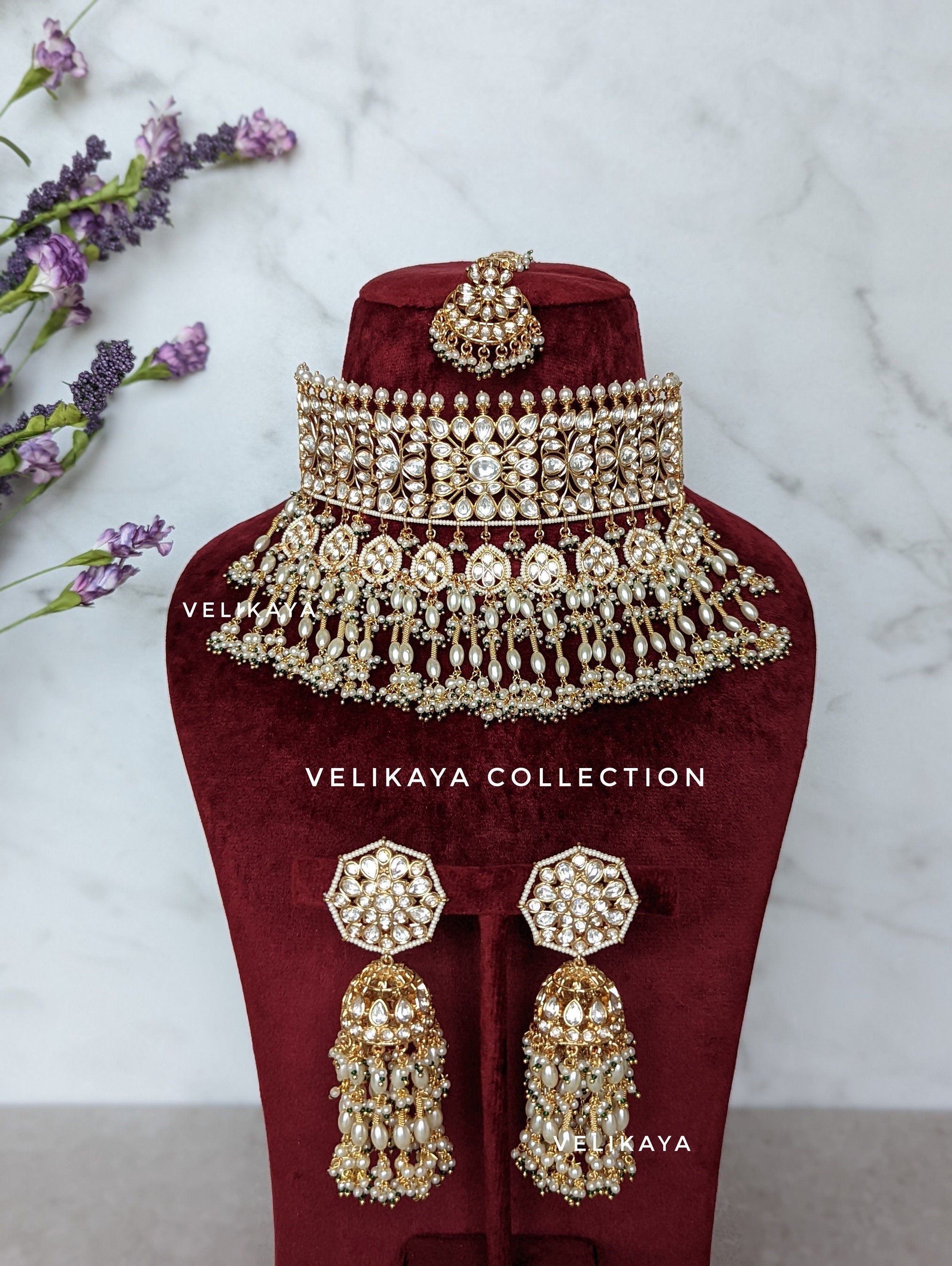 Bridal Women Choker Jewellery Set