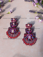 Load image into Gallery viewer, Crystal Chandelier Earrings
