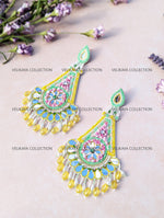 Load image into Gallery viewer, Ethnic Mirror Boho Earrings
