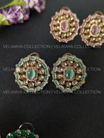 Load image into Gallery viewer, Asin Fine Kundan and American Diamond Studs
