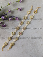 Load image into Gallery viewer, Anya Premium Kundan Meenakari Headband Sheeshphool
