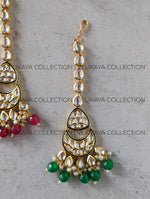 Load image into Gallery viewer, Disha Premium Gold Plated Kundan Tikka
