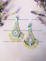 Load image into Gallery viewer, Ethnic Mirror Boho Earrings
