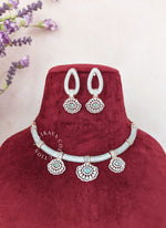 Load image into Gallery viewer, MINT &amp; ROSE GOLD DIAMANTE NECKLACE &amp; EARRINGS
