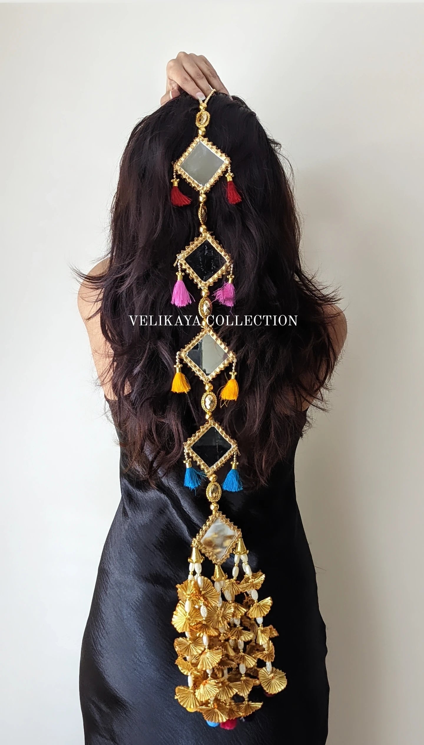 Paranda Hair Accessory for Indian and Pakistani Weddings.