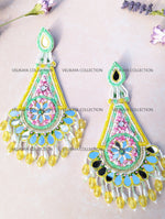 Load image into Gallery viewer, Ethnic Mirror Boho Earrings
