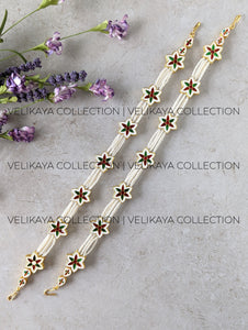 Anya Premium Kundan Meenakari Headband Sheeshphool