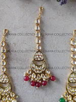 Load image into Gallery viewer, Disha Premium Gold Plated Kundan Tikka
