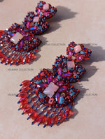 Load image into Gallery viewer, Crystal Chandelier Earrings
