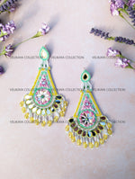 Load image into Gallery viewer, Ethnic Mirror Boho Earrings
