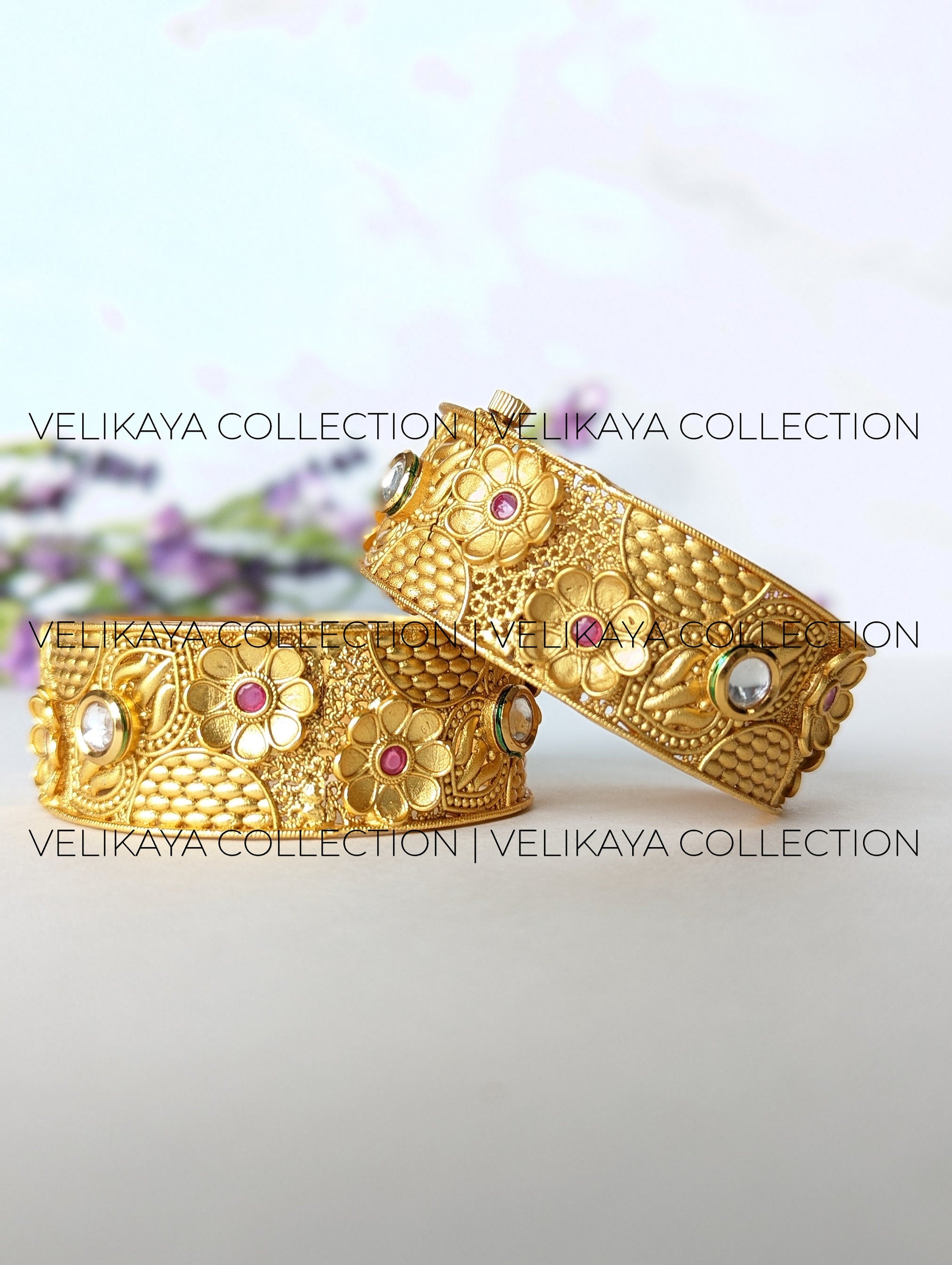 Gul Gold Plated Wedding Bracelet