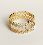 Load image into Gallery viewer, Gold Plated American Diamond Bracelets
